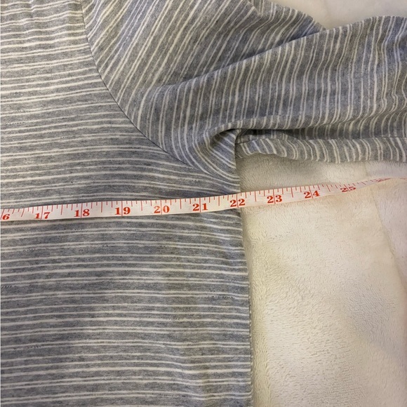 J. Jill Gray Striped Blouse - Picture 4 of 8